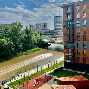 Jesionowe Nad Odra, Stare Miasto, Sauna W Jednym, Klimatyzacja , Garaz Podziemny 0 Zl, Odra River , Old Town, New Building, Air Conditioning, Sauna-one, Underground Garage Free Apartmán